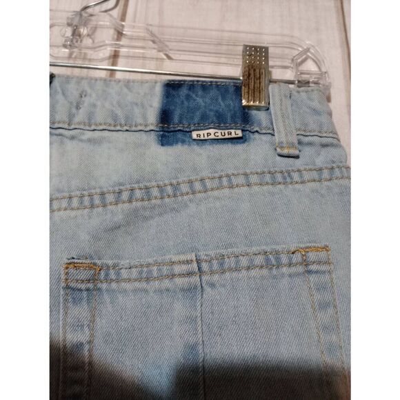 Rip curl‎ Shorts Ladies 25 Light Wash Cut-off Distressed - Picture 5 of 8